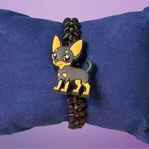 Black and Tan Chihuahua Friendship Bracelet